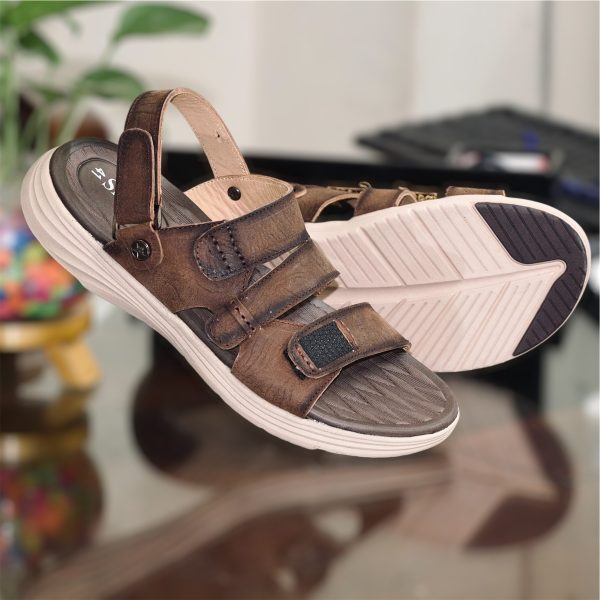 Best SKM Original Soft Leather Sandal for men - Image 1